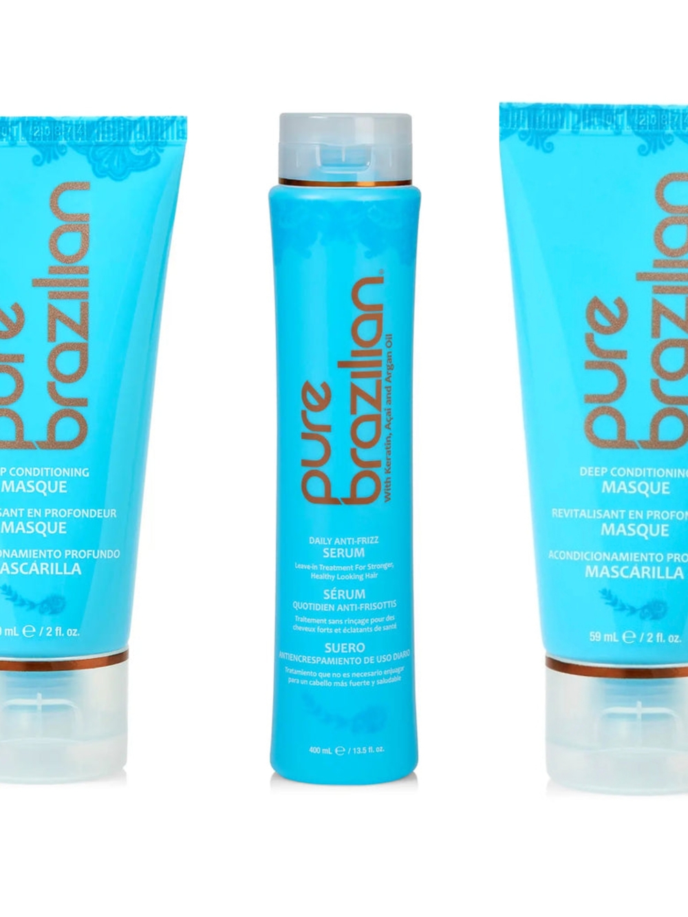 Blue Anti-Frizz Serum Hair Treatment - Daily Leave-In